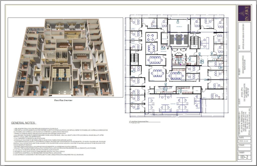 Lethbridge Interior Design Floor Plans