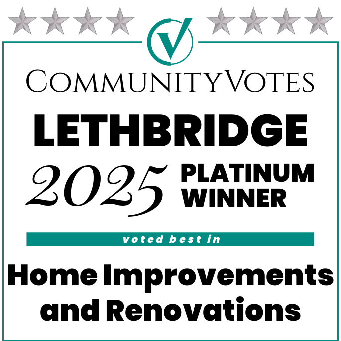 Lethbridge 2025 Platinum Winner. Home Improvement and Renovation. In-Awe Interiors Inc.